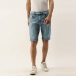 Regular Fit Denim Shorts