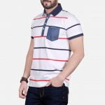 Printed Slim Fit Polo Shirt