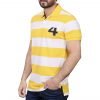 Striped Polo Collar T-shirt