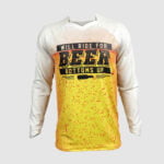 Will Ride for Beer - Custom Raglan Sleeve Jersey